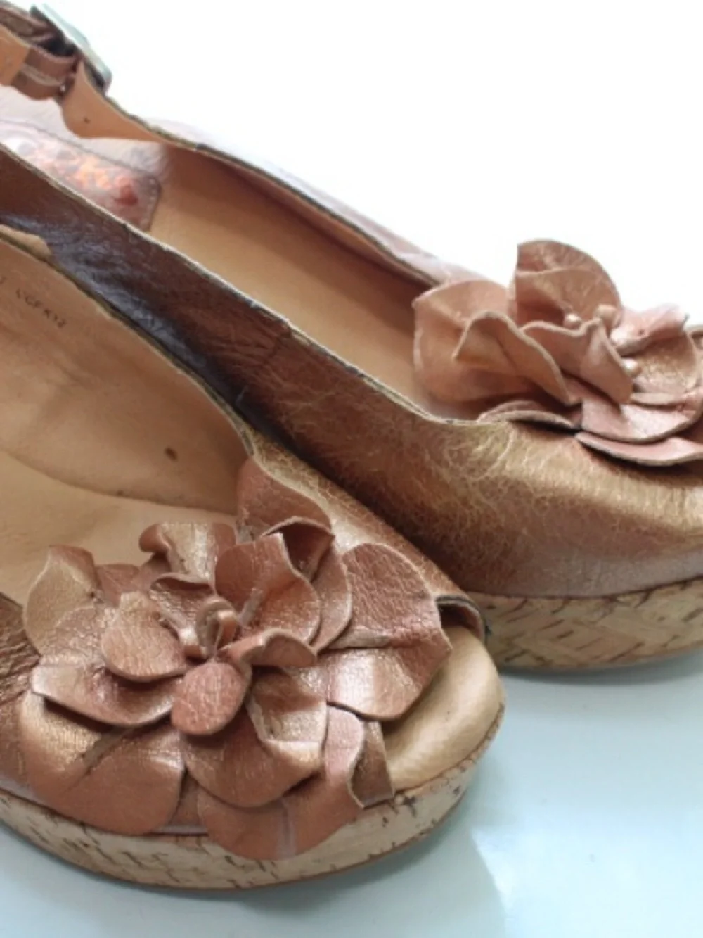 Korks platform wedges